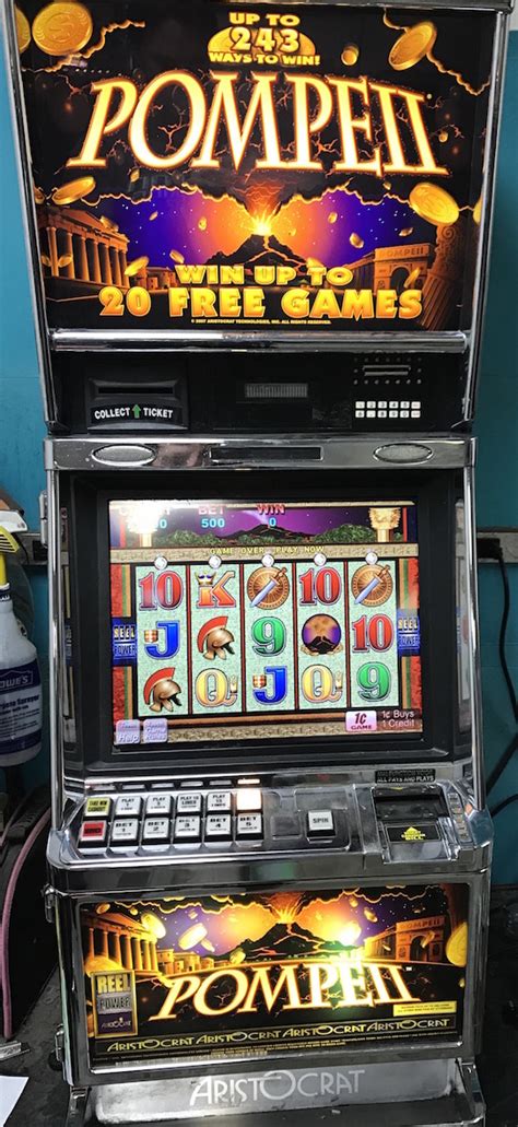 pompeii slot machines